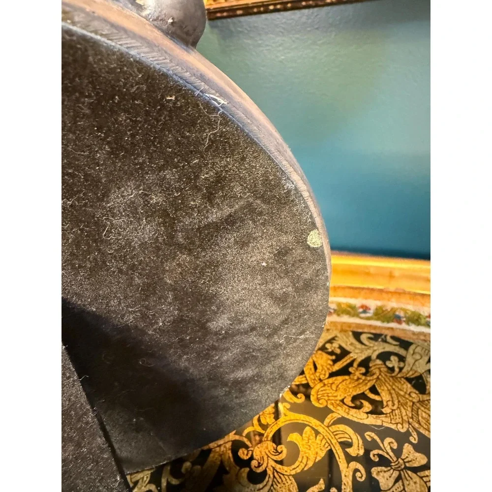Vintage Victorian Bulldog‎ Couple Tabletop Mirror